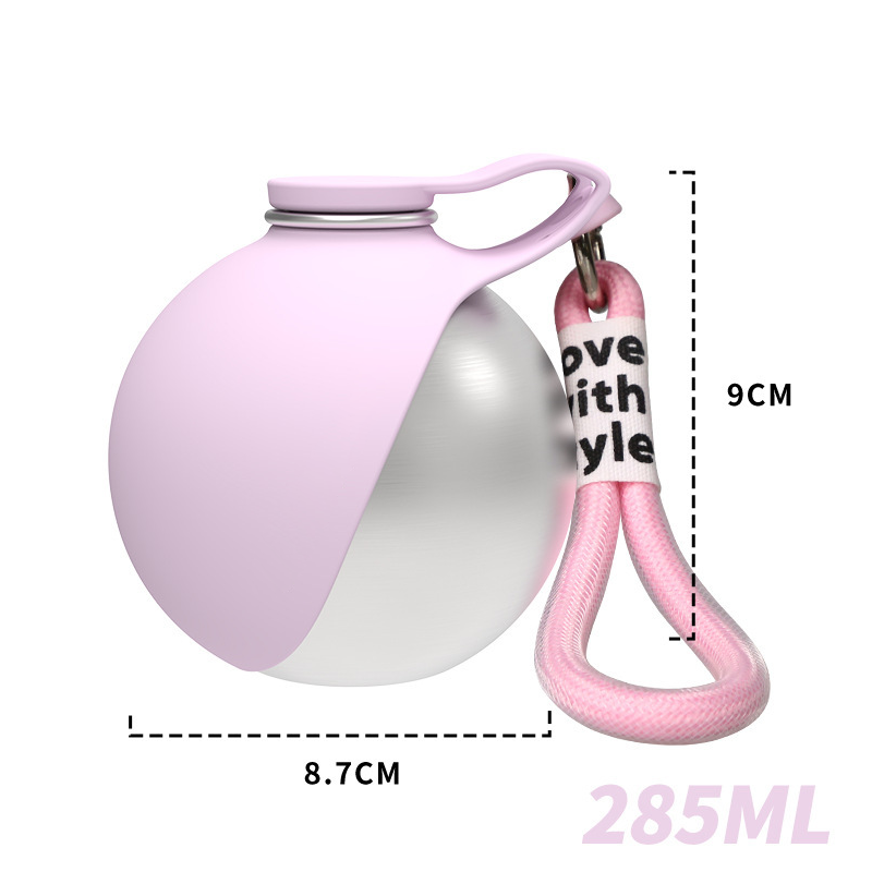 🐾💧 -50% ! 🎒 Bouteille d'Eau Pliable pour Animaux – Acier Inoxydable 304 & Silicone, 287 ml & Anti-Fuite.