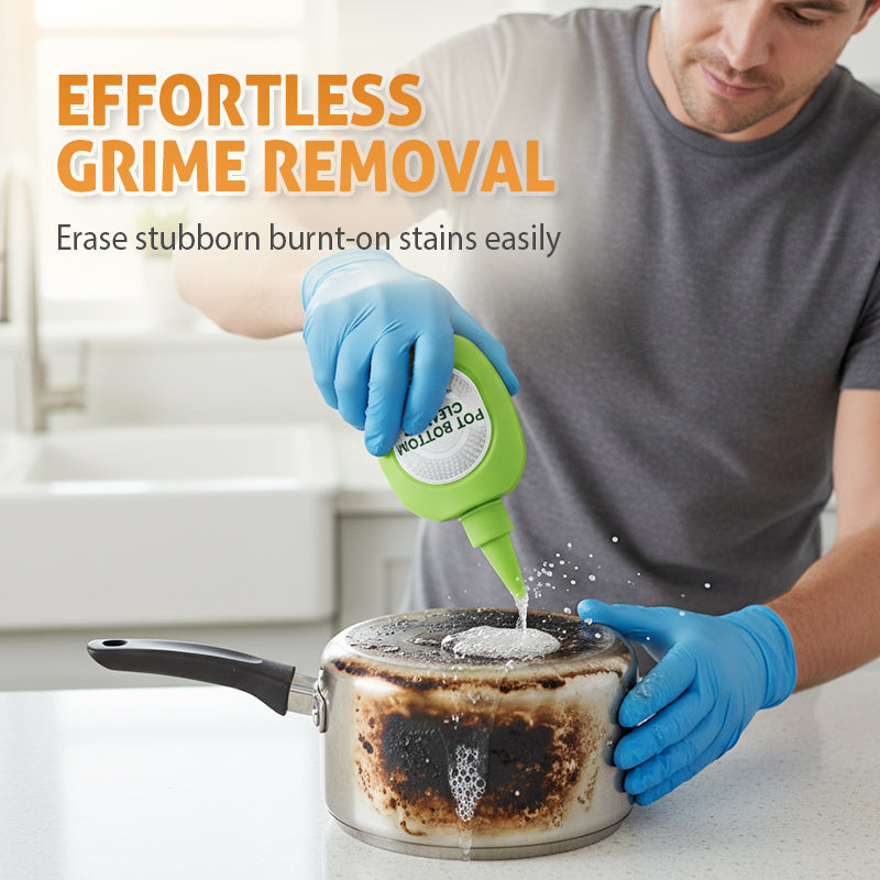 🧼 ACHETEZ 1, OBTENEZ 1 GRATUIT! NETTOYANT PUISSANT POUR FOND DE CASSEROLES ✨ Élimine la graisse incrustée & redonne l'éclat neuf 🍊