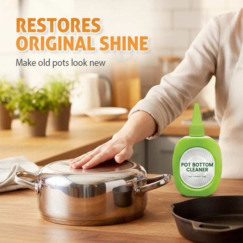 🧼 ACHETEZ 1, OBTENEZ 1 GRATUIT! NETTOYANT PUISSANT POUR FOND DE CASSEROLES ✨ Élimine la graisse incrustée & redonne l'éclat neuf 🍊