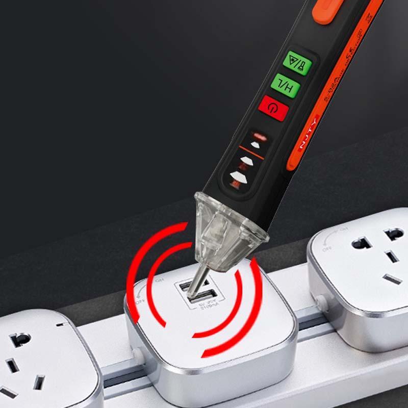 ⚡ PROMO FLASH : 50% DE RÉDUCTION ! Testeur de Tension Sans Contact – Double Alerte Vocale & LED, Sensibilité Réglable for Sécurité Électrique Totale 🔍✨