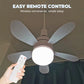 💡 Ventilateur plafond avec lumière – Fraîcheur et confort 2-en-1