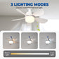 💡 Ventilateur plafond avec lumière – Fraîcheur et confort 2-en-1