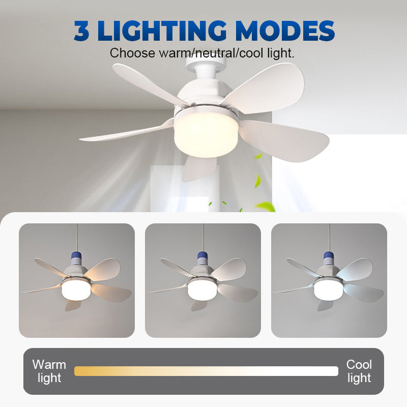 💡 Ventilateur plafond avec lumière – Fraîcheur et confort 2-en-1