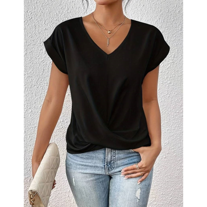 💐50% DE RÉDUCTION ! T-shirt Femme Coupe Classique – Séchage Rapide & Confort 💨🌞【Offre Spéciale】