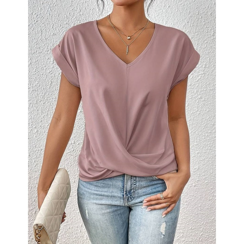 💐50% DE RÉDUCTION ! T-shirt Femme Coupe Classique – Séchage Rapide & Confort 💨🌞【Offre Spéciale】