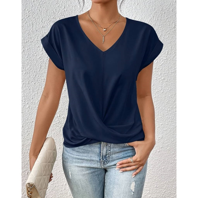 💐50% DE RÉDUCTION ! T-shirt Femme Coupe Classique – Séchage Rapide & Confort 💨🌞【Offre Spéciale】