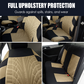 🚗 -50% ! 🛞 Kit de Housses de Siège Auto Motif Bande de Roulement – Polyester – Respirant & Universel pour Voiture, Camion et SUV – 2 ou 5 Places 🧵