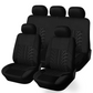 🚗 -50% ! 🛞 Kit de Housses de Siège Auto Motif Bande de Roulement – Polyester – Respirant & Universel pour Voiture, Camion et SUV – 2 ou 5 Places 🧵