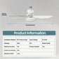 💨50 % de réduction💡Ventilateur suspendu portable 2-en-1 avec télécommande — Idéal pour la chambre, le bureau et les voyages🏠