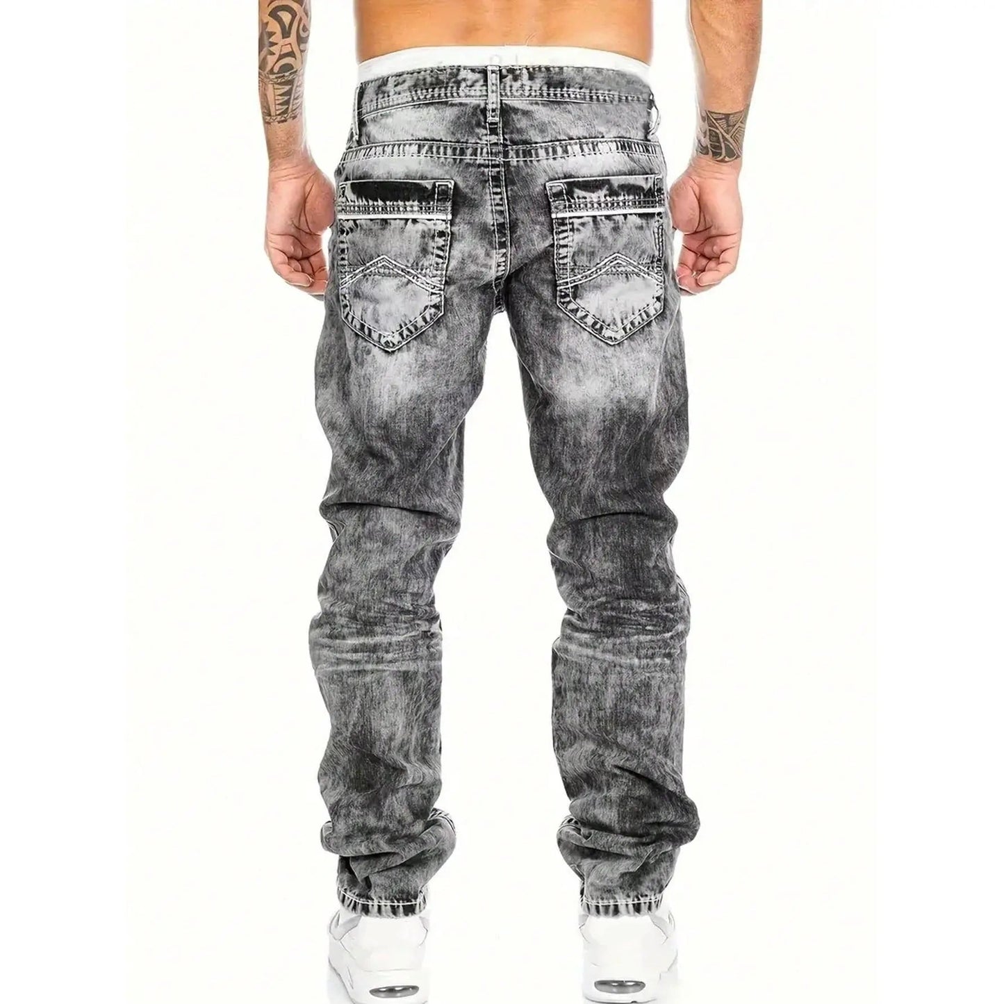 👖50% DE RÉDUCTION✨Jean Homme Extensible – Liberté de Mouvement au Quotidien🏃‍♂️
