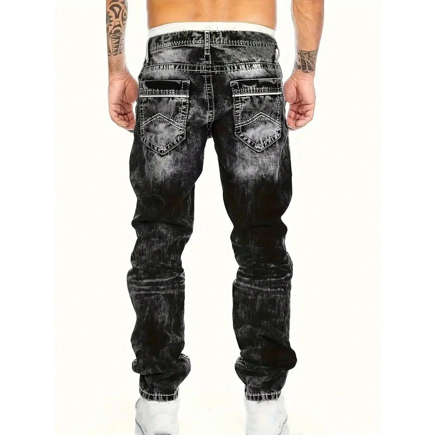 👖50% DE RÉDUCTION✨Jean Homme Extensible – Liberté de Mouvement au Quotidien🏃‍♂️
