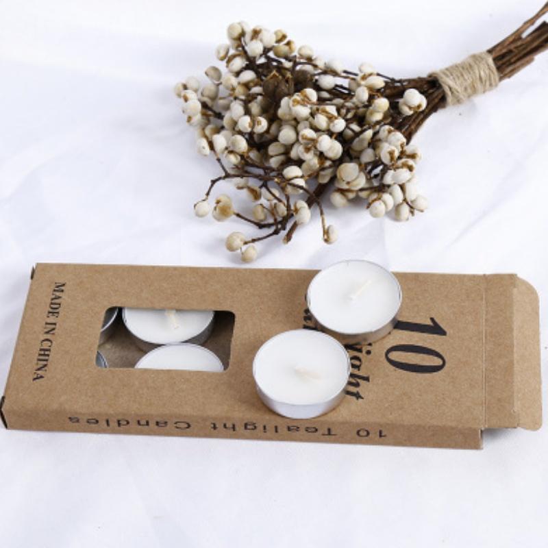 Long-Lasting 4-Hour Tea Light Candles