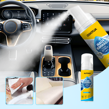 📢⏰Nettoyant Moussant Puissant & Polyvalent pour Intérieur Auto🚗