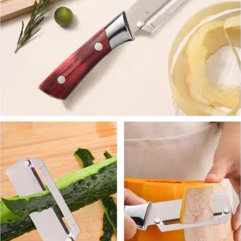 💐50% DE RÉDUCTION🛠️L’Indispensable de la Cuisine – Éplucheur Rotatif Anti-Dérapant🥔