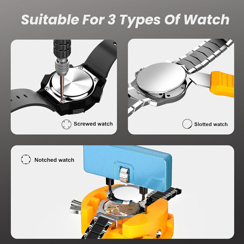 🕰️50 % DE RÉDUCTION !🔧 Kit d'outils pour la réparation professionnelle de montres – 13 en 1, outils de précision, idéal pour la réparation de montres et de lunettes 🛠️