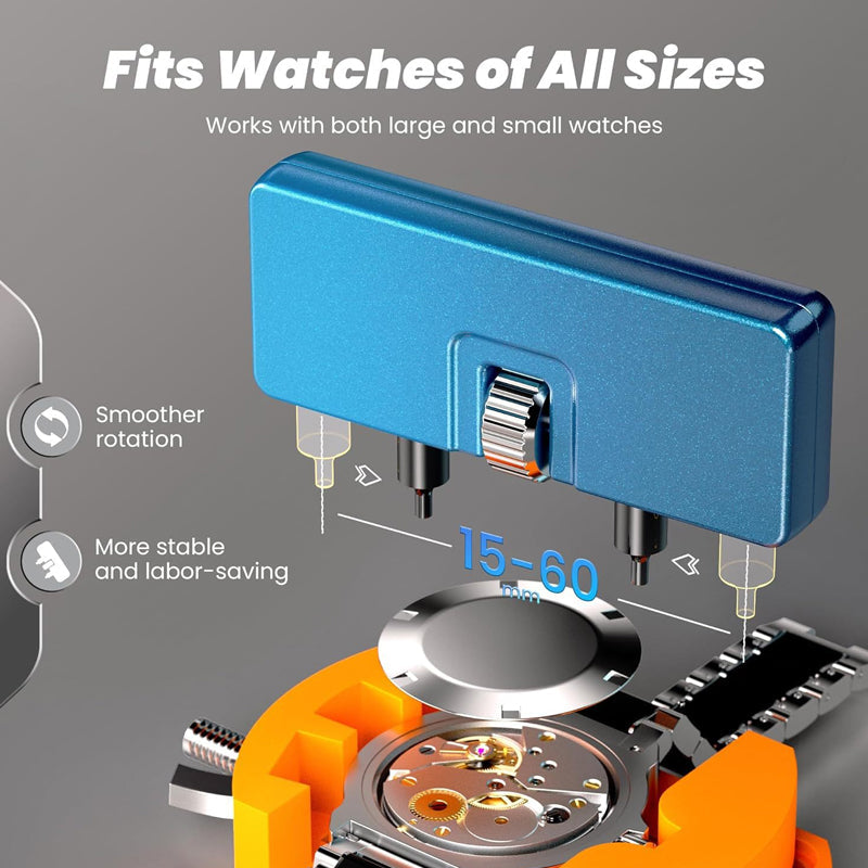 🕰️50 % DE RÉDUCTION !🔧 Kit d'outils pour la réparation professionnelle de montres – 13 en 1, outils de précision, idéal pour la réparation de montres et de lunettes 🛠️