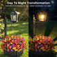 💎Lampe Solaire de Jardin avec Base Jardinière – Lueur Vintage Chaleureuse, Design en Fer Tout-Temps & Double Fonction🌸🌙