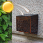 Applique Murale Solaire LED Ajourée pour Jardin et Allée
