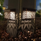 Applique Murale Solaire LED Ajourée pour Jardin et Allée