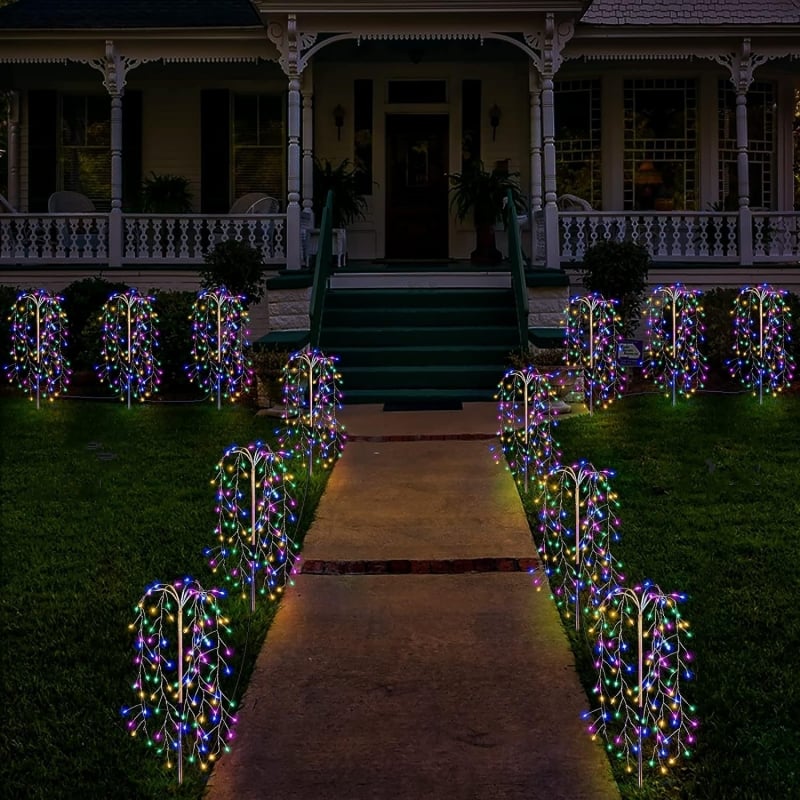 🌞Lumières de Jardin Solaires ✅100 LEDs & Étanches IP55 | Ambiance Chaleureuse🌙-50% AUJOURD’HUI🔥
