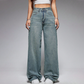 ✨Offre à durée limitée-Jean pour femme à taille haute et coupe droite