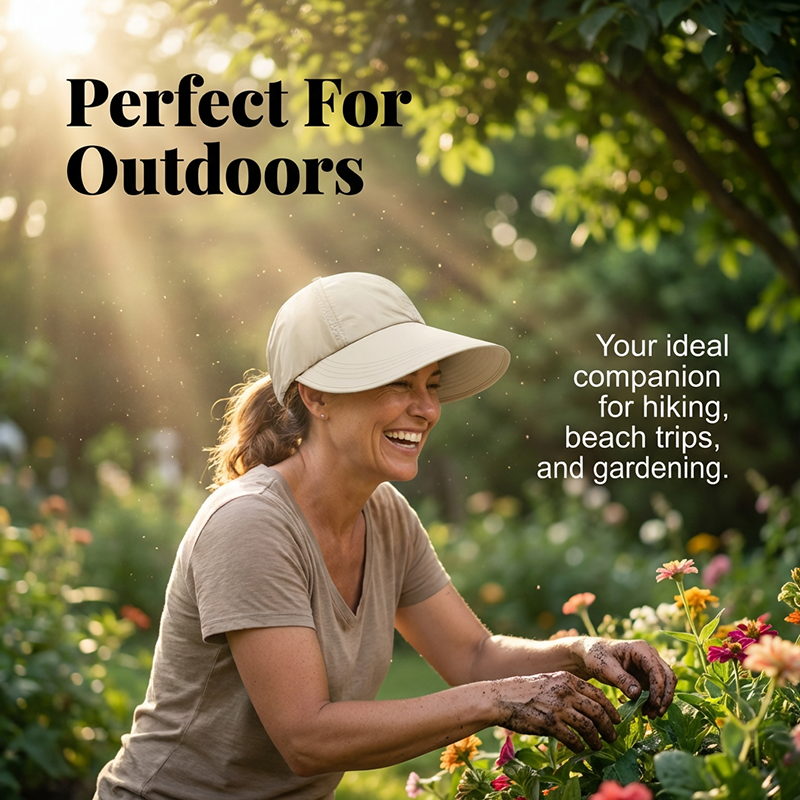 🧢PROMO -50% !⛱️Chapeau de Baseball à Large Bord Femme – Protection UV, Léger & Respirant (6 Options, Tour 54-60 cm)
