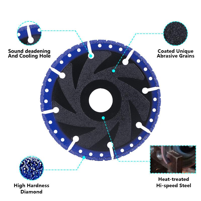 💐50% DE RÉDUCTION !🛡️Tronçonneuse diamant 7/8″ – ultra résistant pour travaux intensifs🔥【Garantie qualité】