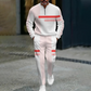 🔥NOUVEAUTÉ 2026🔥Ensemble de survêtement à demi-zip pour homme, motif color block