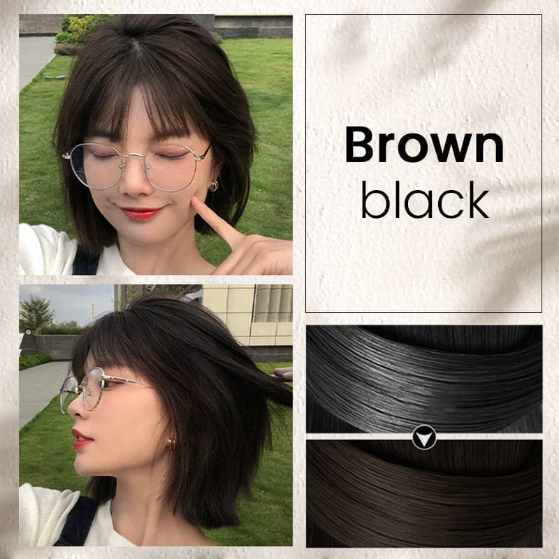 📢📢50 % DE RÉDUCTION !!!⏰Coloration Capillaire Végétale Colorée avec Peigne Applicateur Innovant👱