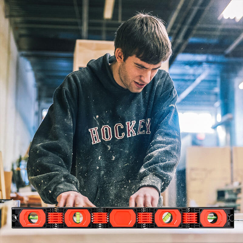 📐 50% DE RÉDUCTION! 🔧 Règle à Niveau à Bulle Pliable Multifonctionnelle – Mesure Précise, Compacte & Idéale pour le Bricolage 🛠️