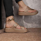 💐50% DE RÉDUCTION ! Sandales à Plateforme – Style Tendance, Boost de Taille 👡🔥【Offre Limitée】