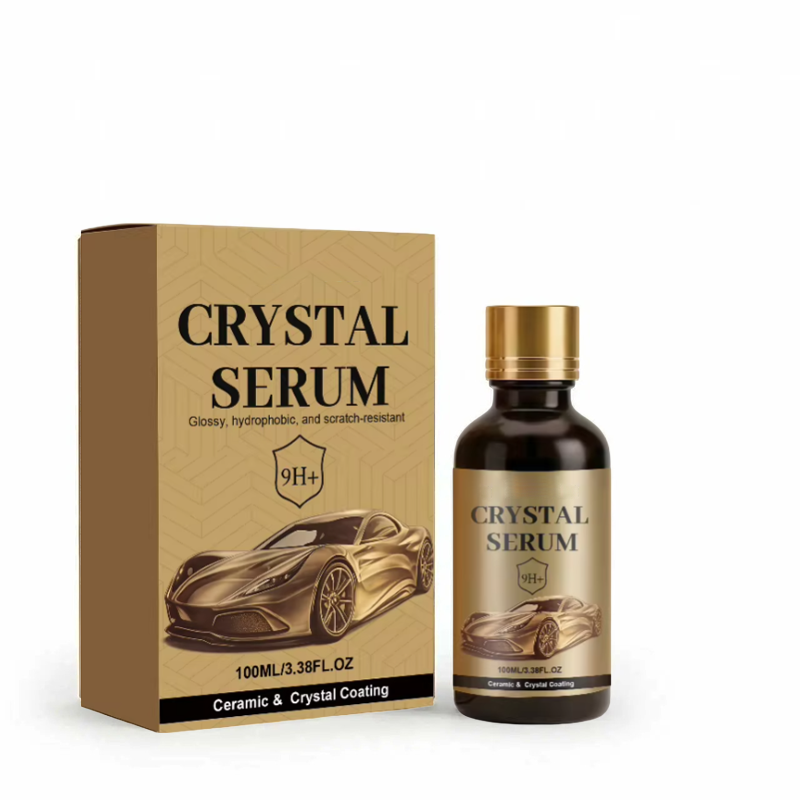 🚗ACHETEZ 1, RECEVEZ 1 GRATUIT !✨Kit de Revêtement Céramique Voiture – Sérum Crystal, Éclat Miroir & Protection 9H+