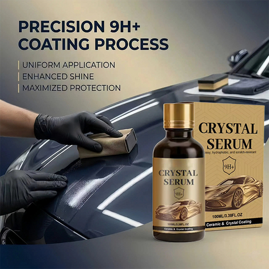 🚗ACHETEZ 1, RECEVEZ 1 GRATUIT !✨Kit de Revêtement Céramique Voiture – Sérum Crystal, Éclat Miroir & Protection 9H+