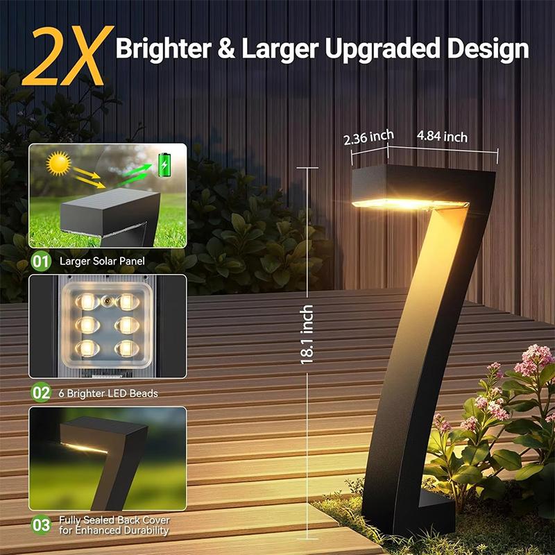 ⏳Remise limitée de 50 %⏰Lampadaires solaires créatifs et étanches🏡💡💡