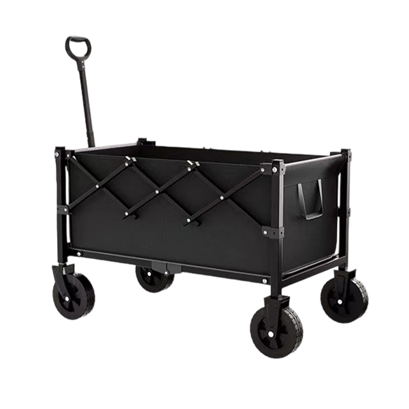 💯🛒 PROMO FLASH 56% ! Chariot Pliable de Transport Extérieur – Cadre Acier, Roues Détachables 360°, Capacité 80kg, 130L, 2 Tailles, Parfait pour Pique-Nique, Plage & Jardinage 🌿