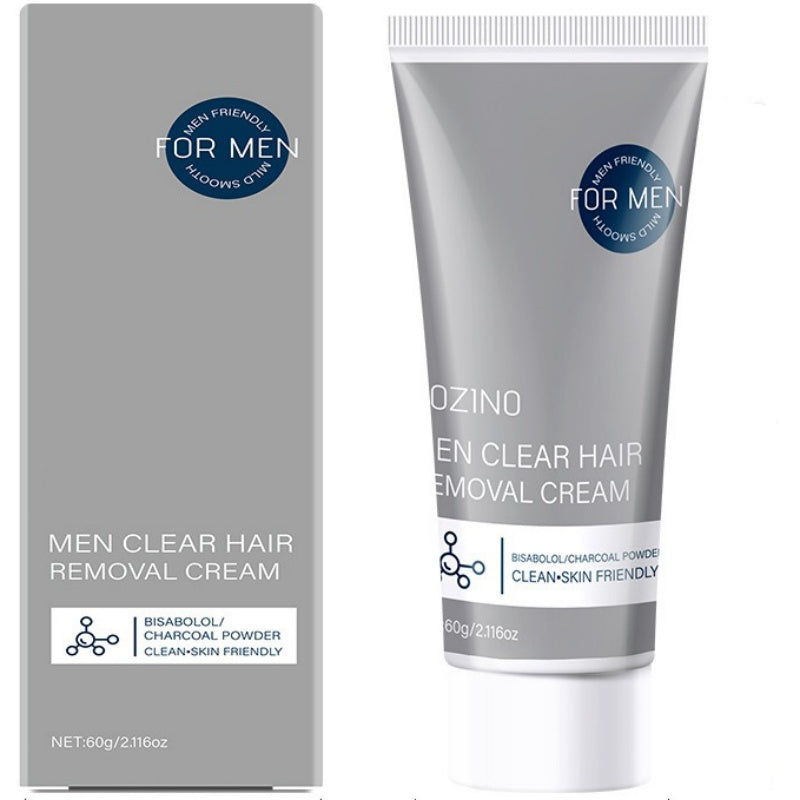 Crème dépilatoire pour homme à action rapide