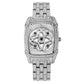 📢50% de réduction✨Montre-bracelet pour femme en quartz, ornée de strass⌚