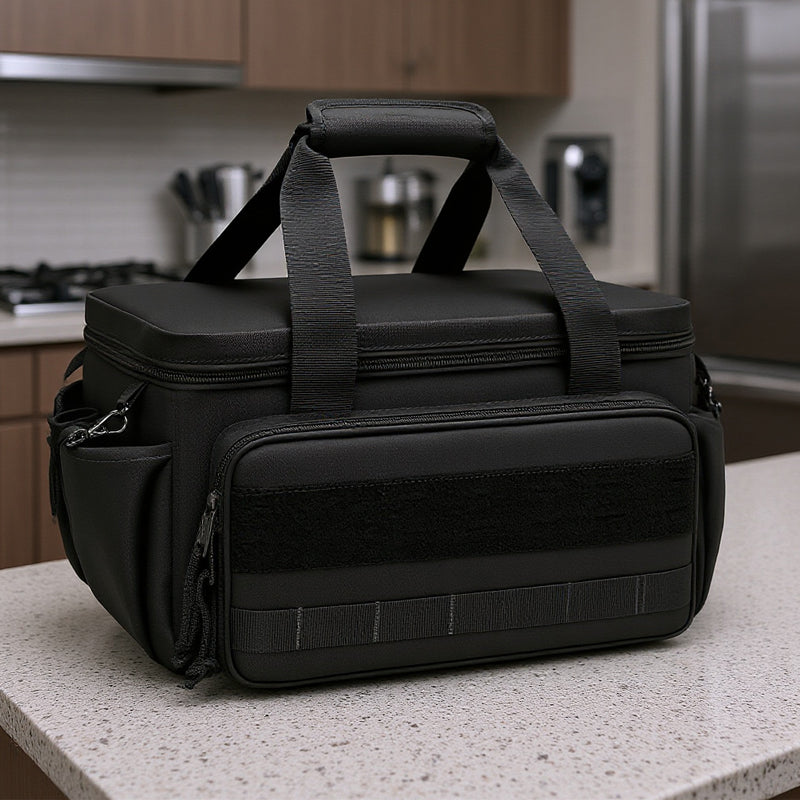 💎✨PROMO -50%🛠️Sac à Outils en Toile Haute Densité – 35 cm, Ultra-Résistant & Bandoulière Amovible (Noir)