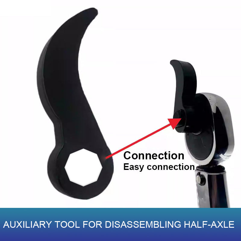 🔧CLÉ DE DEMI-ARBRE CROISSANT – Précision Maximale, Poignée Ergonomique & Polyvalente✨
