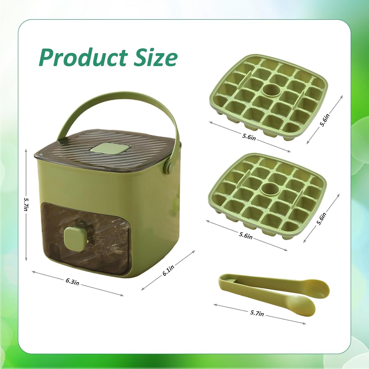 🧊 PROMO LIMITÉE 50% DE RÉDUCTION ! ❄️ Machine à Glaçons Portable – Démoulage Ultra Facile, Stockage Empliable & Grande Capacité ✨