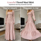 💐50 % de réduction + livraison gratuite🌺Robe Longue à Volants – Corsage Froncé & Encolure Carrée🌺💎【Édition Limitée】