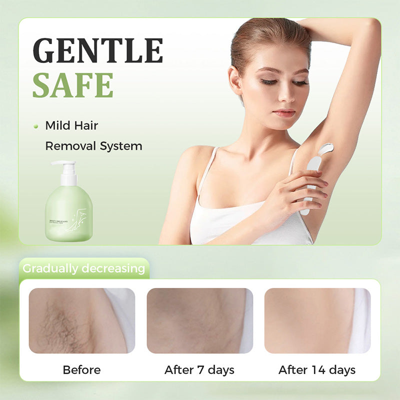 💐50% DE RÉDUCTION ! Crème dépilatoire douce – Sans irritation, peau lisse ✨🌸【Plus de 50 000 vendus】