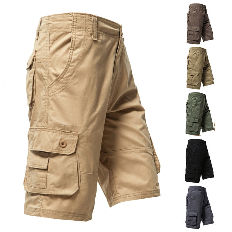 🪖 PROMO LIMITÉE : ACHETEZ 2 SHORTS, LIVRAISON GRATUITE ! ✈️ Shorts Cargo Homme Décontractés – Tissu Résistant & Multi-Poches 🏕️
