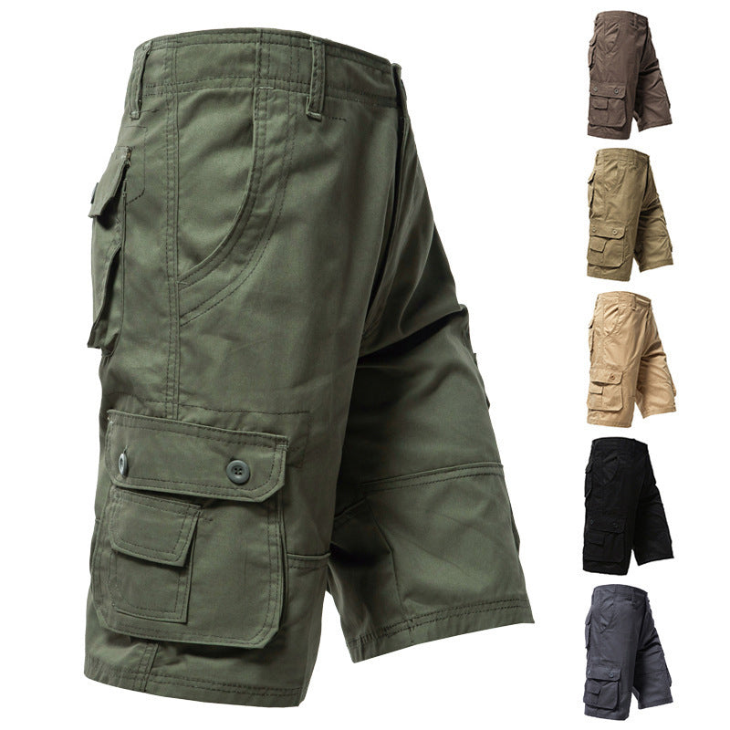 🪖 PROMO LIMITÉE : ACHETEZ 2 SHORTS, LIVRAISON GRATUITE ! ✈️ Shorts Cargo Homme Décontractés – Tissu Résistant & Multi-Poches 🏕️