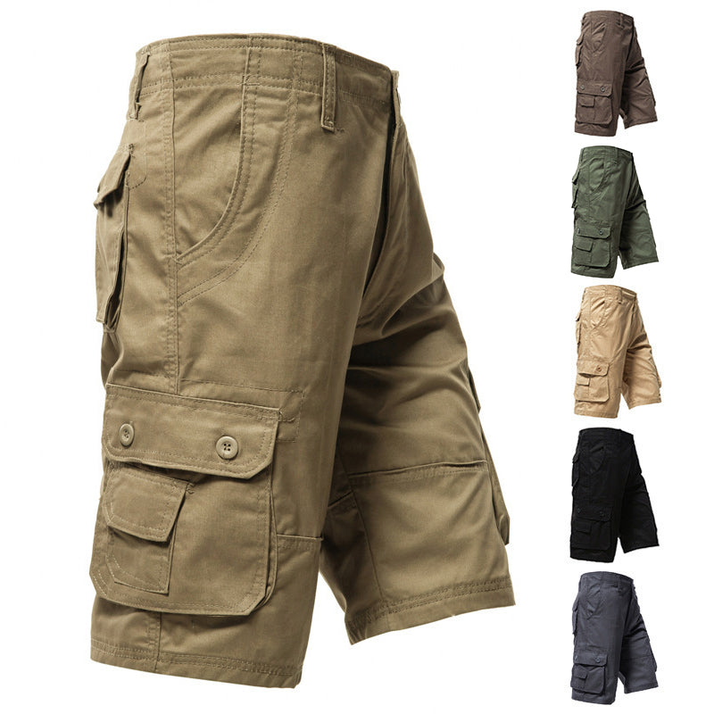 🪖 PROMO LIMITÉE : ACHETEZ 2 SHORTS, LIVRAISON GRATUITE ! ✈️ Shorts Cargo Homme Décontractés – Tissu Résistant & Multi-Poches 🏕️