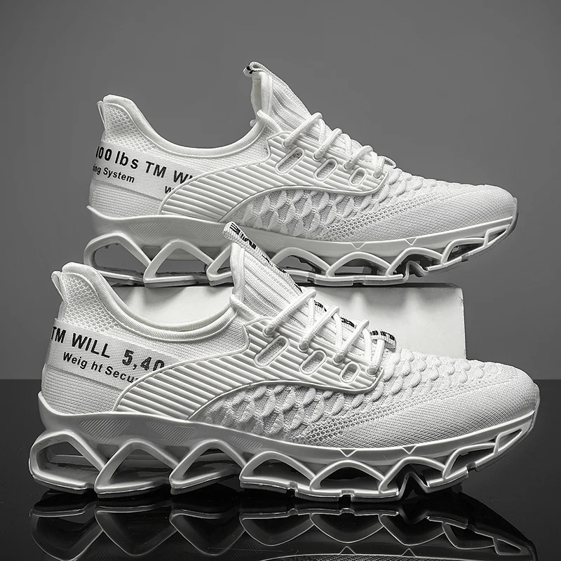 🔥👟Baskets Homme Respirantes – Confort Érgon., Semelle Antidérapante & Style Casual (Blanc/Noir/Kaki/Gris, 39-46)