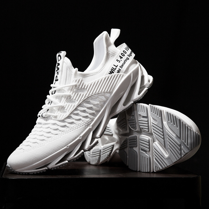 🔥👟Baskets Homme Respirantes – Confort Érgon., Semelle Antidérapante & Style Casual (Blanc/Noir/Kaki/Gris, 39-46)
