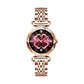 Montre Femme Élégante à Quartz avec Trèfle à Quatre Feuilles