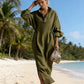 Robe Élégante Femme avec Cordon de Serrage à la Taille
