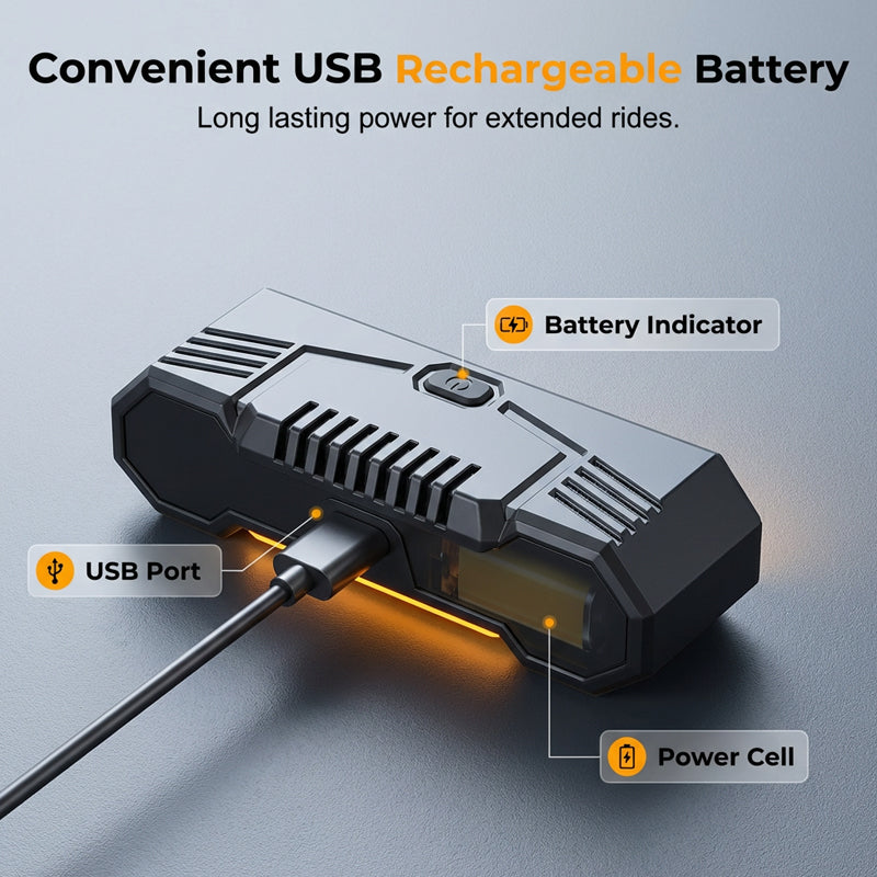 💡🛒 -60% ! 🚲 Clignotant Sans Fil pour Vélo – Rechargeable, Étanche & Parfait pour Plus de Sécurité la Nuit.